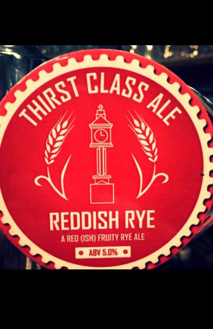 Reddish Rye 5.0%, Thirst Class Ale, England