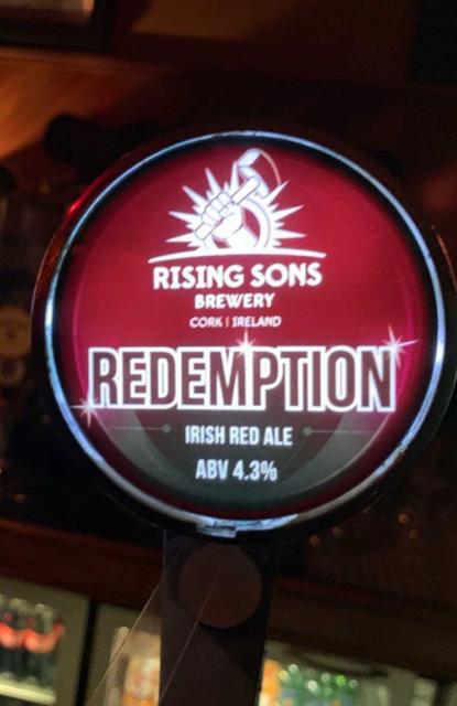 Redemption 4.5%, Rising Sons Brewery, Ireland