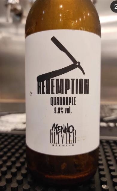 Redemption 9.8%, Menno Olivier Brewing, Spain