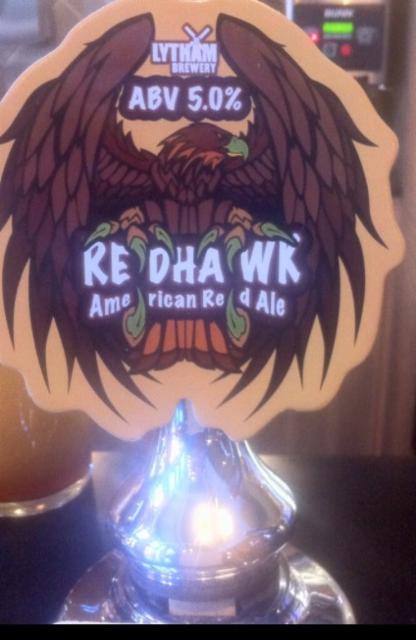 Redhawk 5.0%, Lytham Brewery, England