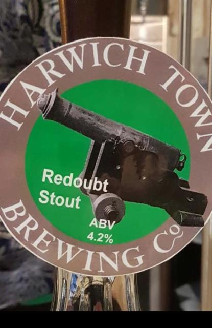 Redoubt Stout 4.2%, Harwich Town Brewery, England