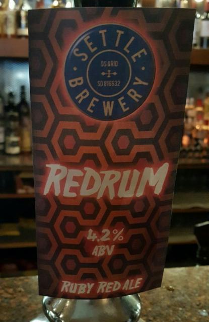 Redrum 4.2%, Settle Brewery, England