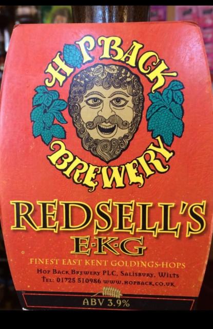 Redsell's E.K.G. 3.9%, Hop Back Brewery, England