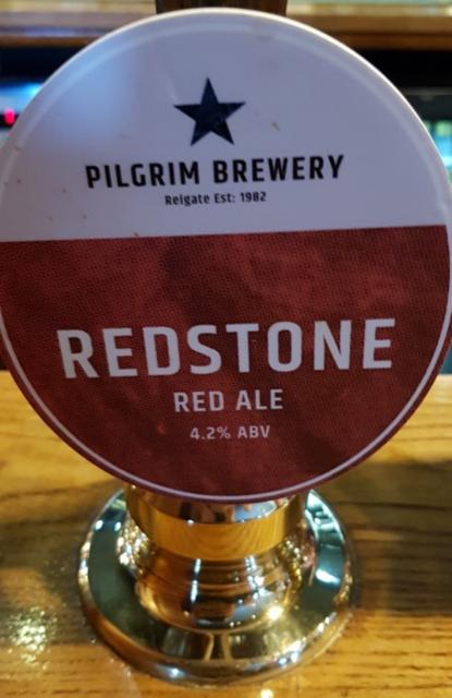 Redstone 4.2%, Pilgrim Brewery, England