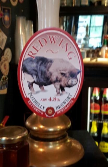 Redwing 4.8%, Potbelly Brewery Limited, England
