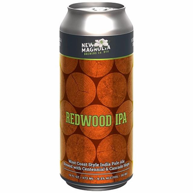 Redwood ipa 6.3%, New Magnolia Brewing Co., United States