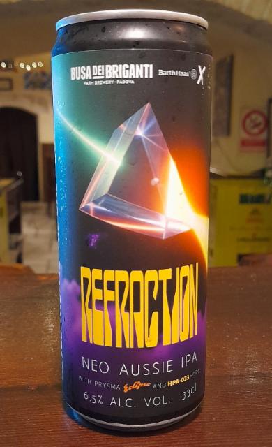 Refraction 6.5%, Busa dei Briganti, Italy