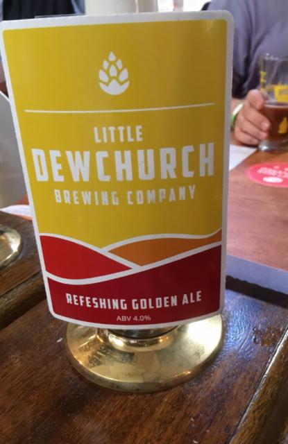 Refreshing Golden Ale 4.0%, Little Dewchurch Brewing Company Limited, England