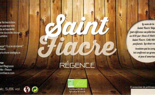 Régence, Bières Saint-Fiacre