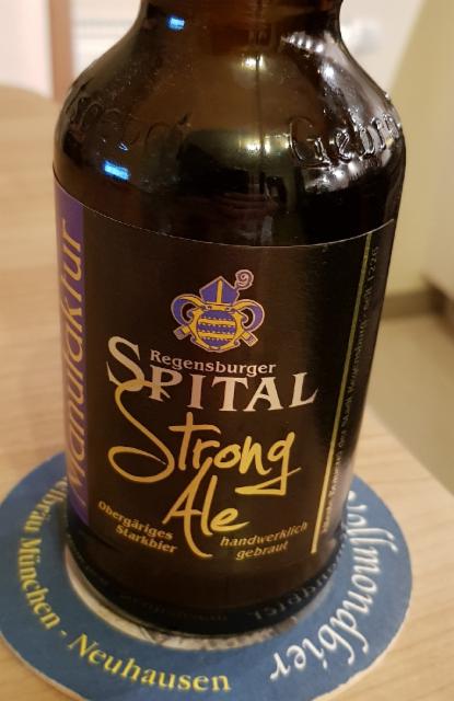 Regensburger Strong Ale 9.9%, Spitalbrauerei Regensburg, Germany