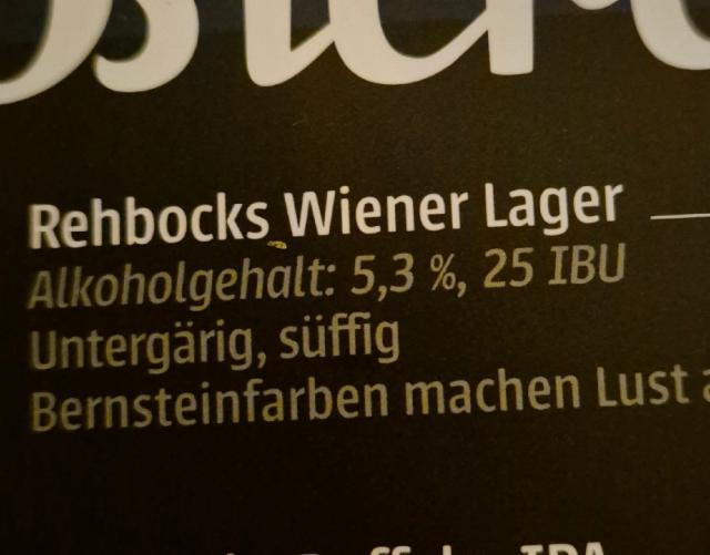 Rehbocks Wiener Lager 5.3%, Rehbocks Braumanufaktur, Germany