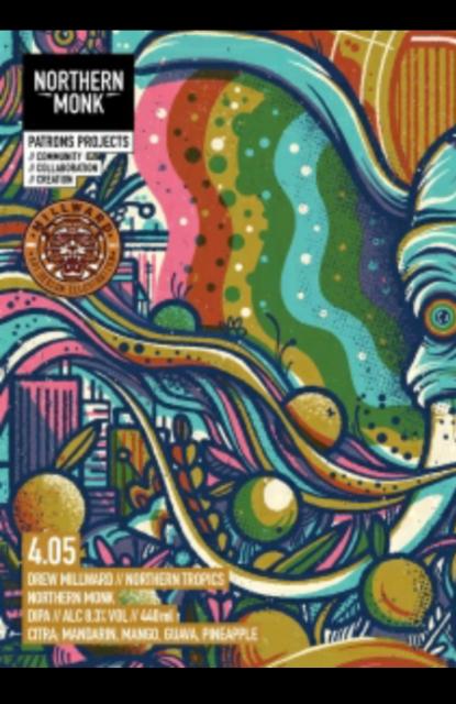 Reimagine 2022: Patrons Project 4.05 // Double Jungle IPA 8.3%, Northern Monk Brew Co., England