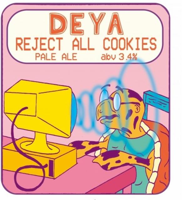 Reject All Cookies 3.4%, DEYA Brewing Company, England