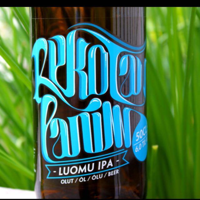 Rekolan Luomu IPA 6.0%, Fiskarsin Panimo, Finland