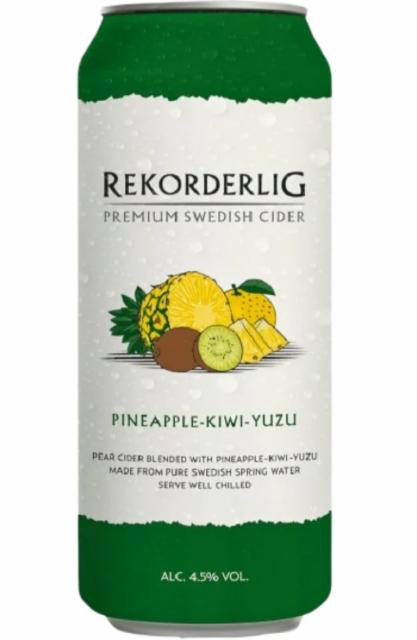 Rekordelig Pineapple - Kiwi - Yuzu 4.5%, Åbro Bryggeri, Sweden