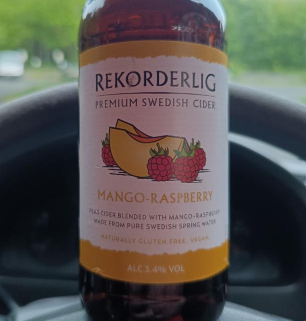 Rekorderlig Mango-Raspberry 3.4%, Åbro Bryggeri, Sweden