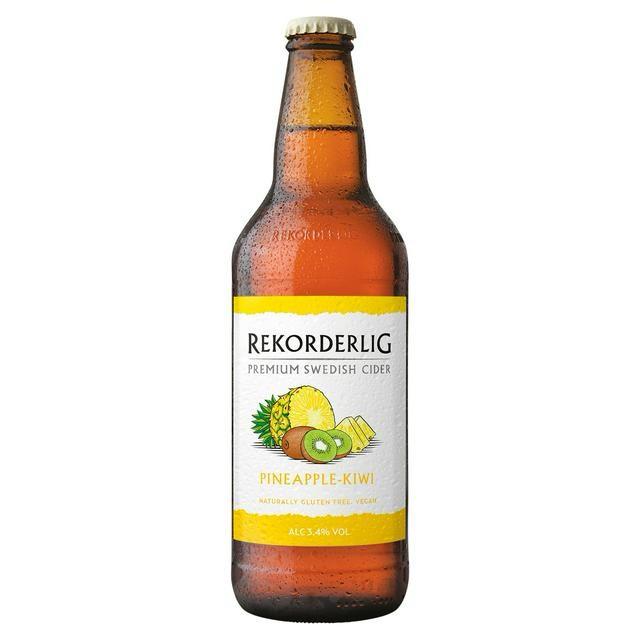 Rekorderlig Pineapple-Kiwi 3.4%, Åbro Bryggeri, Sweden
