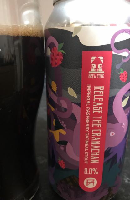 Release the cranachan 9.0%, Brew York, England