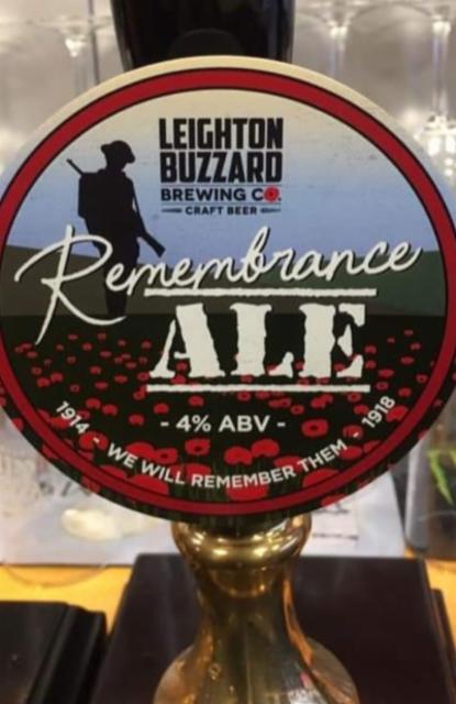 Remembrance Ale 4.0%, Leighton Buzzard Brewing Co., England