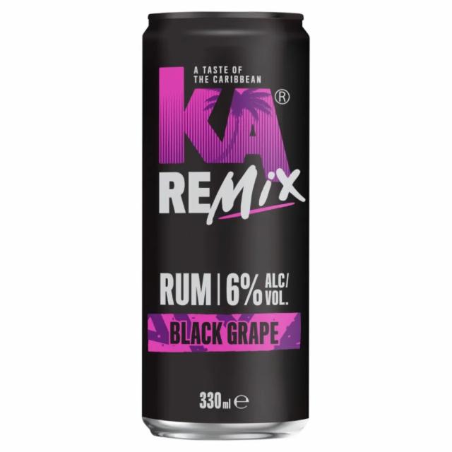 Remix Rum Black Grape, KA