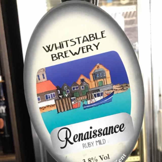 Renaissance Ruby Mild 3.8%, Whitstable Brewery, England