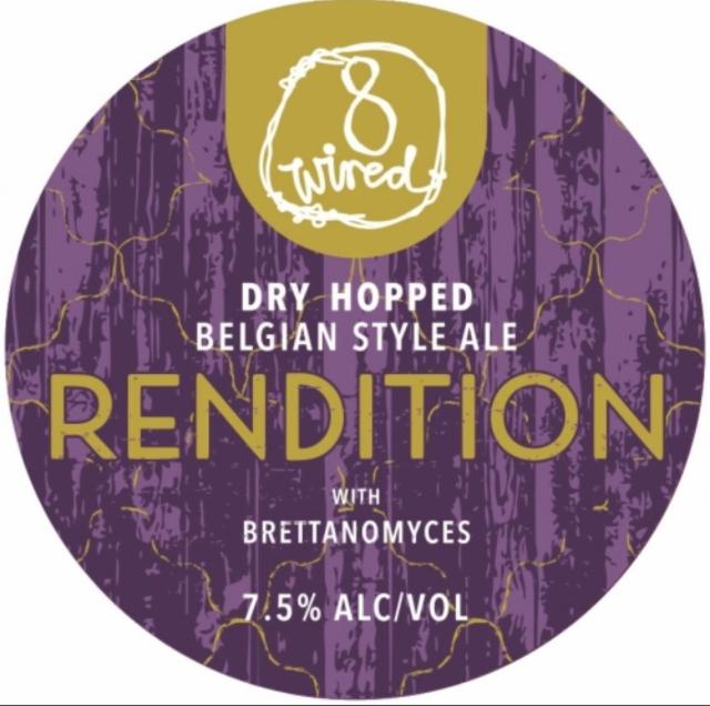 Rendition 7.5%, 8 Wired Brewing, New Zealand