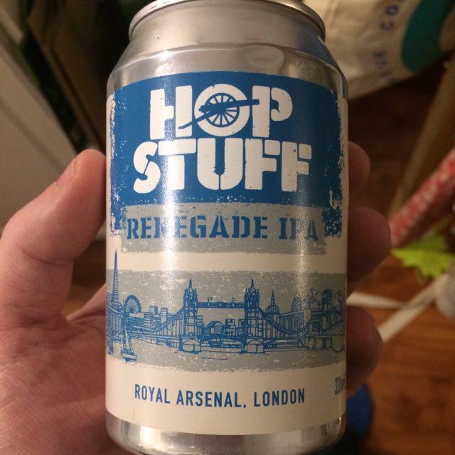 Renegade IPA 5.6%, Hop Stuff Brewery, England
