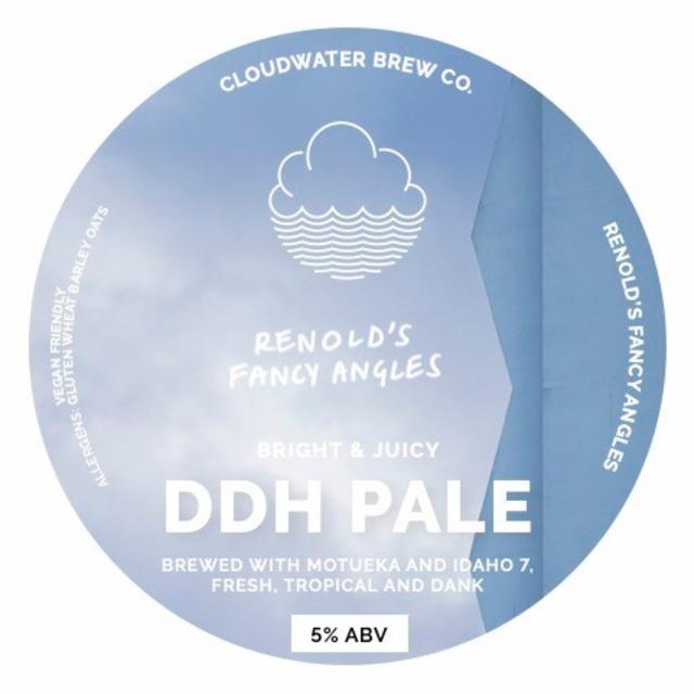 Renold's Fancy Angles 5.0%, Cloudwater Brew Co., England