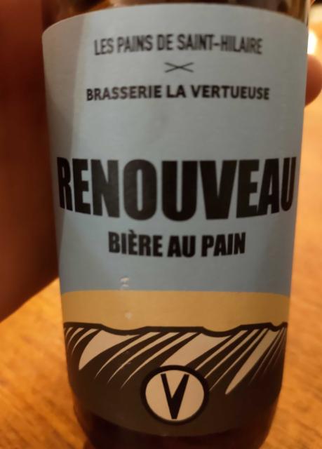Renouveau 5.7%, Brasserie La Vertueuse, France
