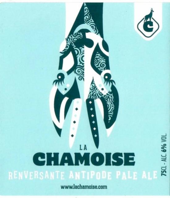 Renversante Antipode Pale Ale 6.0%, La Chamoise, France