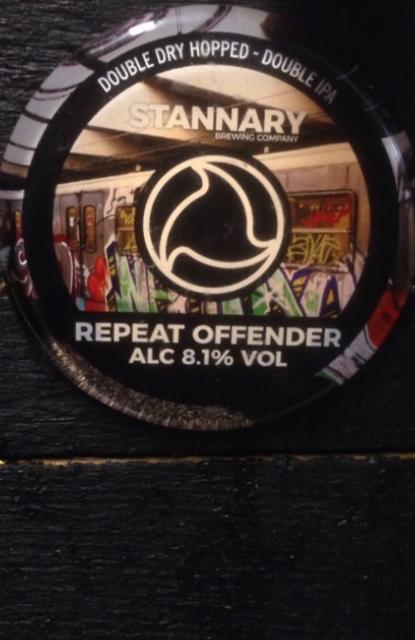 Repeat Offender 8.1%, Stannary Brewing Company, England