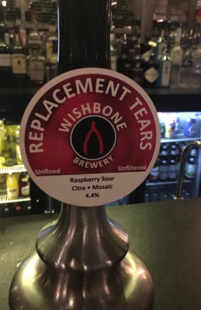 Replacement Tears 4.4%, Wishbone Brewery, England