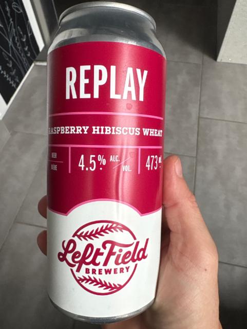 Replay 4.5%, Left Field Brewery, Canada