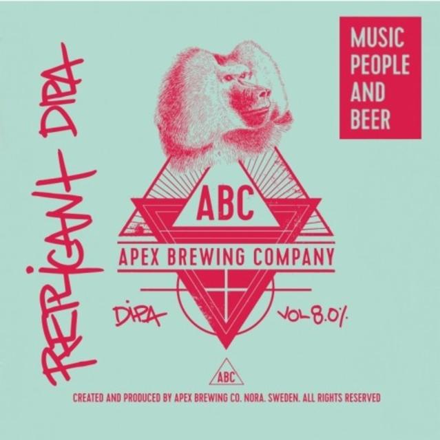 Replicant DIPA 8.0%, Apex Brewing Company, Sweden