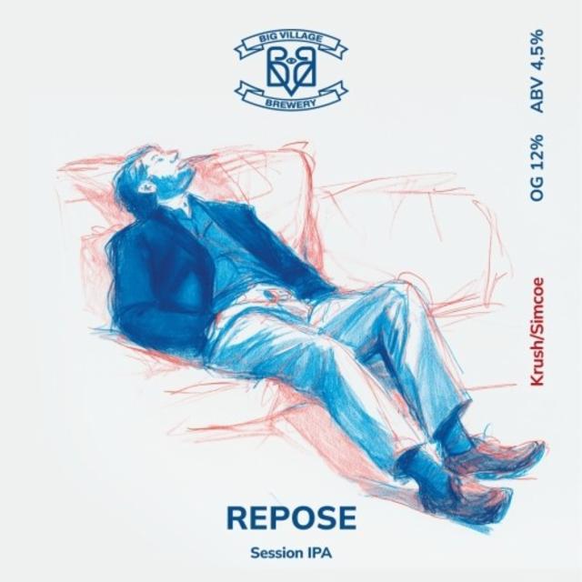 Repose 4.5%, Big Village Brewery, Russia