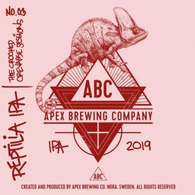 Reptila IPA 6.5%, Apex Brewing Company, Sweden