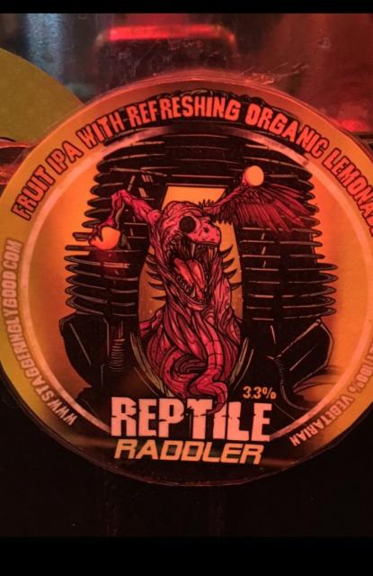 Reptile Raddler 3.3%, Staggeringly Good Beer, England