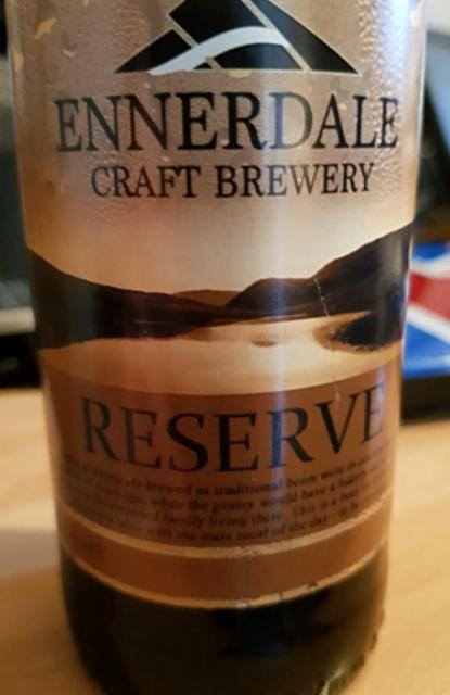 Reserve 5.2%, Ennerdale Brewery, England