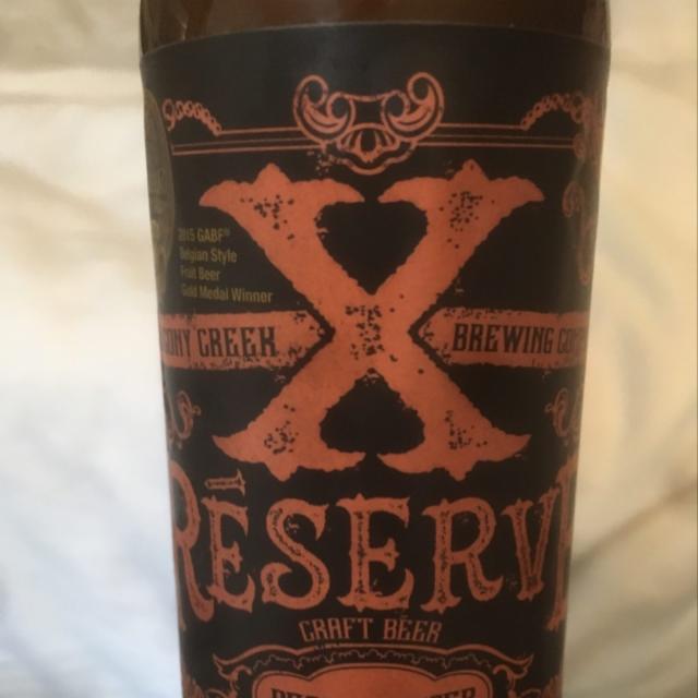 Reserve Peach & Ginger Saison, Saucony Creek Brewing Co, United States
