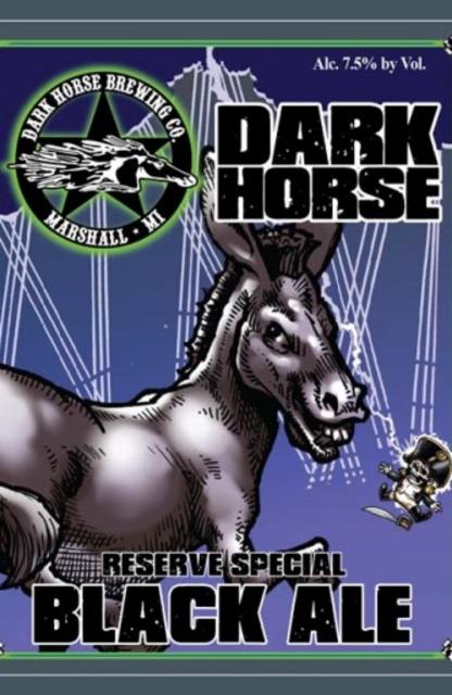 Reserve Special Black Ale 7.5%, Dark Horse Brewing Company, United States