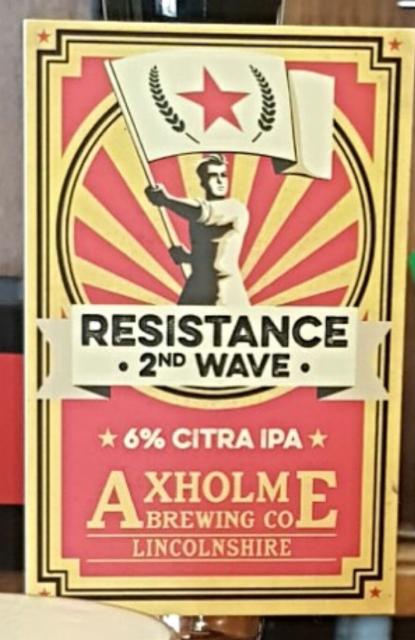 Resistance 2nd Wave 6.0%, Axholme Brewing Co., England