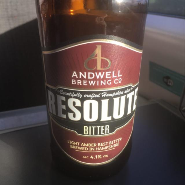 Resolute Bitter 4.1%, Andwell Brewing Company, England