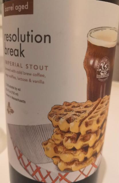 Barrel Aged Resolution Break 15.3%, Trillium Brewing Company, United States