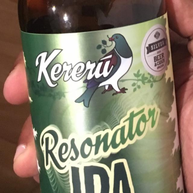 Resonator IPA 6.5%, Kererū Brewing Company, New Zealand