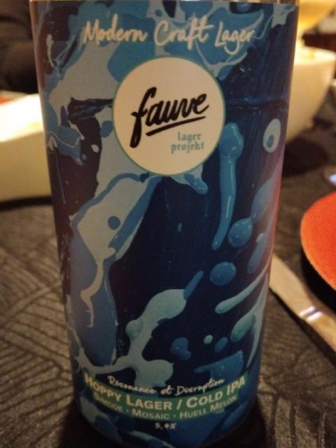 Résonnance et disruption, Fauve