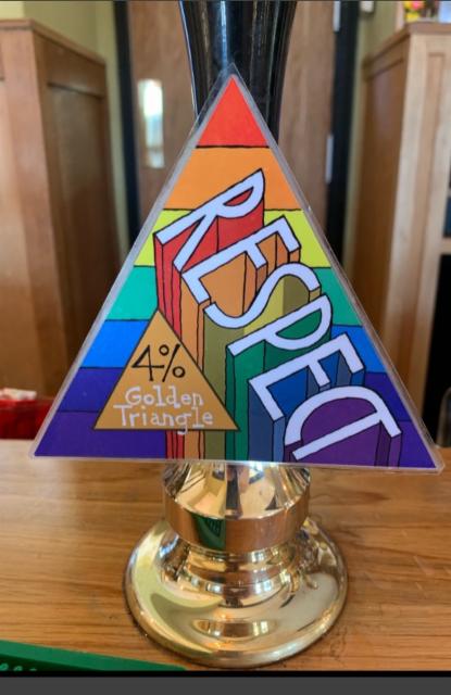 Respect 4.0%, Golden Triangle Brewery, England