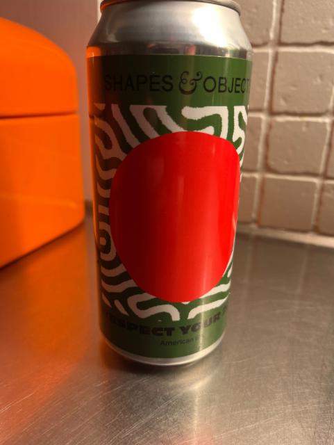 Respect your 2025 7.2%, Shapes & Objects Beer Co, Sweden
