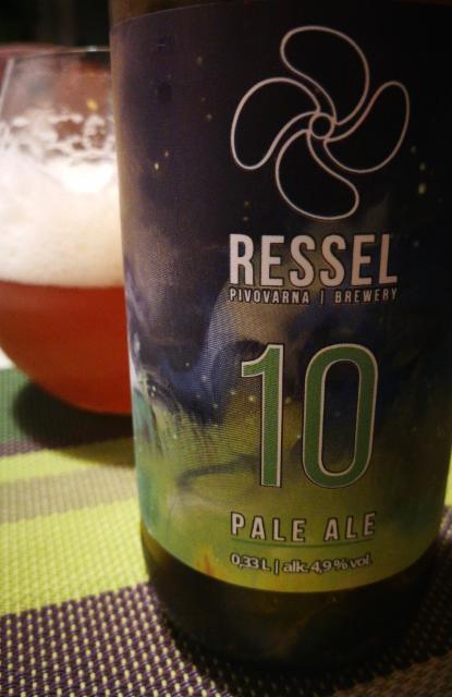 Ressel 10 Pale Ale 4.9%, Ressel, Slovenia