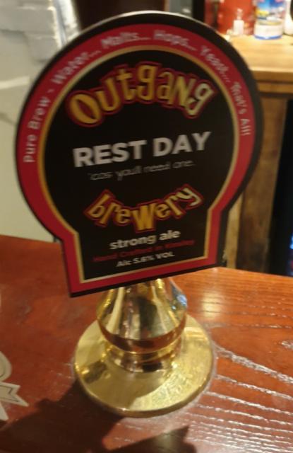 Rest Day 5.6%, Outgang Brewery, England