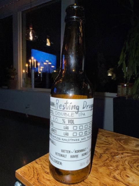 Resting dragon ipa 8.0%, Nornir Brewery, Sweden